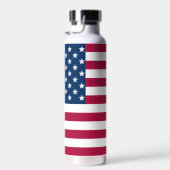 Bouteille D'eau Drapeau américain (Plage)
