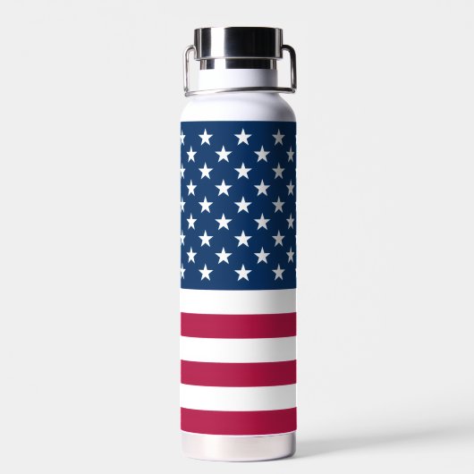 Bouteille D'eau Drapeau américain (Arrière)