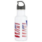 Bouteille D'eau Drapeau américain (Dos)