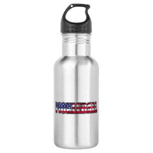 Bouteille D'eau Drapeau américain de Pickleball