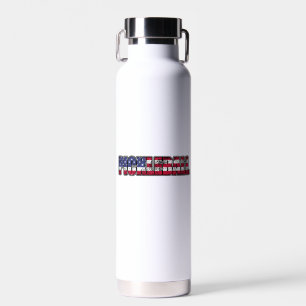 Bouteille D'eau Drapeau américain de Pickleball
