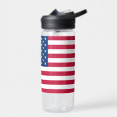 Bouteille D'eau Drapeau américain Patriotique États-Unis (Gauche)