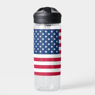 Bouteille D'eau Drapeau américain Patriotique États-Unis