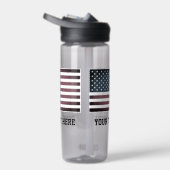 Bouteille D'eau Drapeau américain patriotique nom personnalisé bou (Droite)