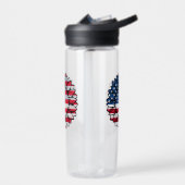 Bouteille D'eau Drapeau américain Tournesol-32222 (Gauche)