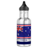 Bouteille D'eau Drapeau australien personnalisé (Droite)