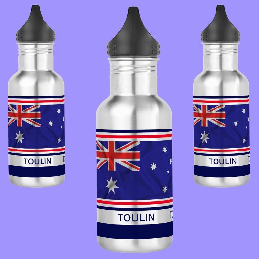 Bouteille D'eau Drapeau australien personnalisé