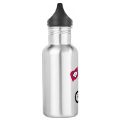 Bouteille D'eau Drapeau Bigfoot Cycling Arkansas (Gauche)