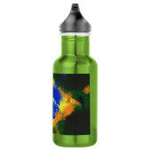 Bouteille D'eau Drapeau brésilien BR Brasil (Droite)