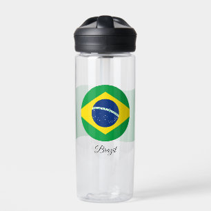 Bouteille D'eau Drapeau brésilien, Brésil patriotique