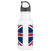 Bouteille D'eau Drapeau britannique (Dos)