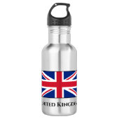 Bouteille D'eau Drapeau britannique (Devant)