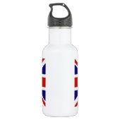 Bouteille D'eau Drapeau britannique (Dos)
