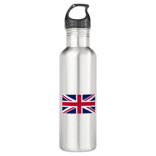 Bouteille D'eau Drapeau britannique - Royaume-Uni-Angleterre-Union (Devant)