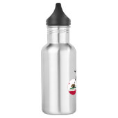 Bouteille D'eau Drapeau californien à vélo (Gauche)