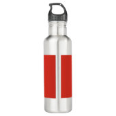 Bouteille D'eau Drapeau canadien (Feuille d'érable) (Canada) (Dos)