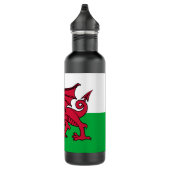 Bouteille D'eau Drapeau celtique du dragon rouge du pays de Galles (Droite)
