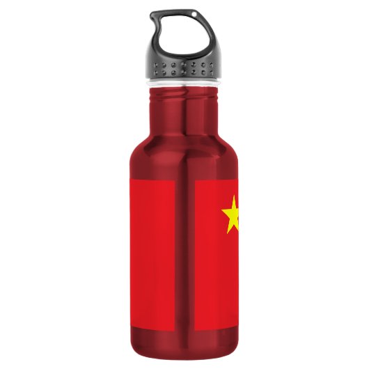 Bouteille D'eau Drapeau chinois (Dos)