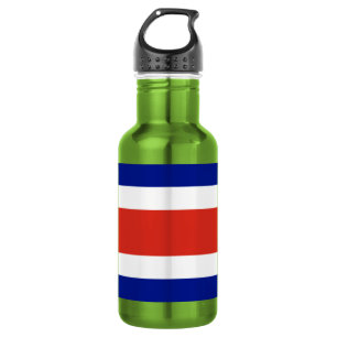Bouteille D'eau Drapeau civil du Costa Rica