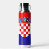 Bouteille D'eau Drapeau croate (Avant)