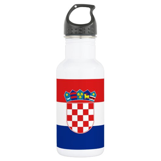 Bouteille D'eau Drapeau croate Liberty Bottle (Devant)