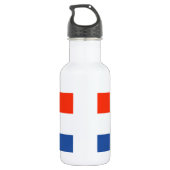 Bouteille D'eau Drapeau Croatie (Dos)