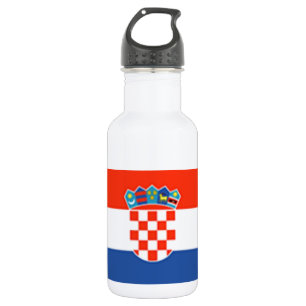 Bouteille D'eau Drapeau Croatie