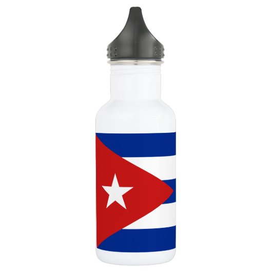 Bouteille D'eau Drapeau Cuba (Gauche)