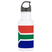 Bouteille D'eau Drapeau d'Afrique du Sud (Devant)