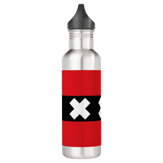 Bouteille D'eau Drapeau d'Amsterdam (Gauche)