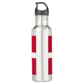 Bouteille D'eau Drapeau danois (Dos)