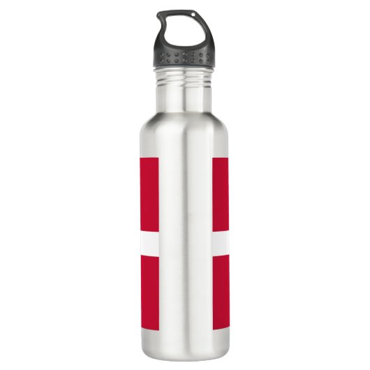 Bouteille D'eau Drapeau danois (Dos)