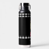 Bouteille D'eau Drapeau danois Patriotique Vacuum Isolé (Avant)