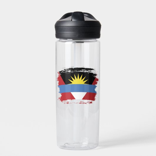 Bouteille D'eau Drapeau d'Antigua-et-Barbuda (Extérieur)