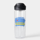 Bouteille D'eau Drapeau d'Aruba (Arrière)
