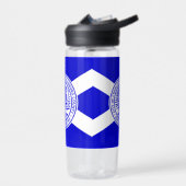 Bouteille D'eau Drapeau de Charlotte, Caroline du Nord (Gauche)