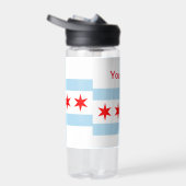 Bouteille D'eau Drapeau de Chicago, Illinois (Droite)