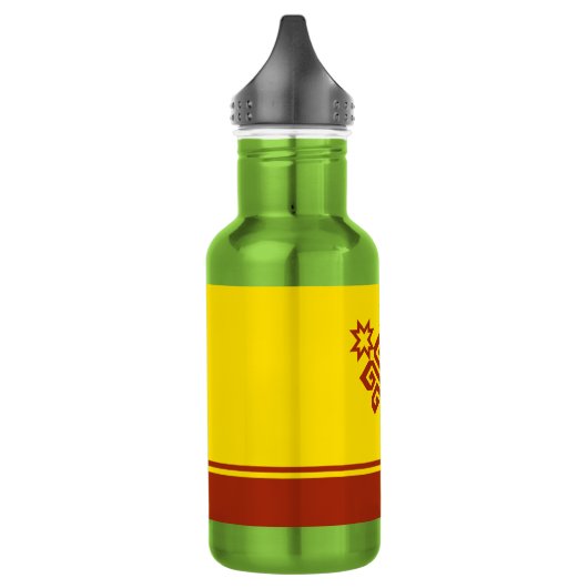 Bouteille D'eau Drapeau de Chuvashia (Gauche)