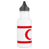 Bouteille D'eau Drapeau de Chypre du Nord (Gauche)