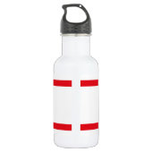 Bouteille D'eau Drapeau de Chypre du Nord (Dos)