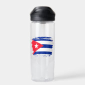Bouteille D'eau drapeau de Cuba (Arrière)