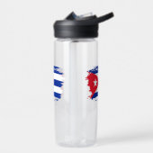 Bouteille D'eau drapeau de Cuba (Gauche)