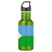 Bouteille D'eau Drapeau de Djibouti (Devant)