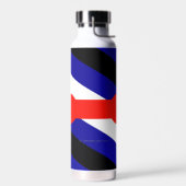 Bouteille D'eau Drapeau de fierté de jeu de chiots de SlipperyJoe (Gauche)