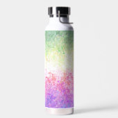 Bouteille D'eau Drapeau de Fierté Genderdoe Abstrait Boho Trippy (Gauche)