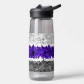 Bouteille D'eau Drapeau de fierté Greygender Boho Géométrique Mod (Gauche)