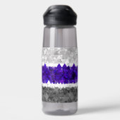 Bouteille D'eau Drapeau de fierté Greygender Boho Géométrique Mod (Arrière)