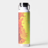 Bouteille D'eau Drapeau de fierté Neurogenre Abstrait BoHo Psychéd (Avant)