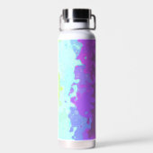 Bouteille D'eau Drapeau de fierté Neurogenre Abstrait BoHo Psychéd (Arrière)