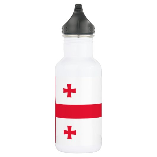 Bouteille D'eau Drapeau de Géorgie (Droite)